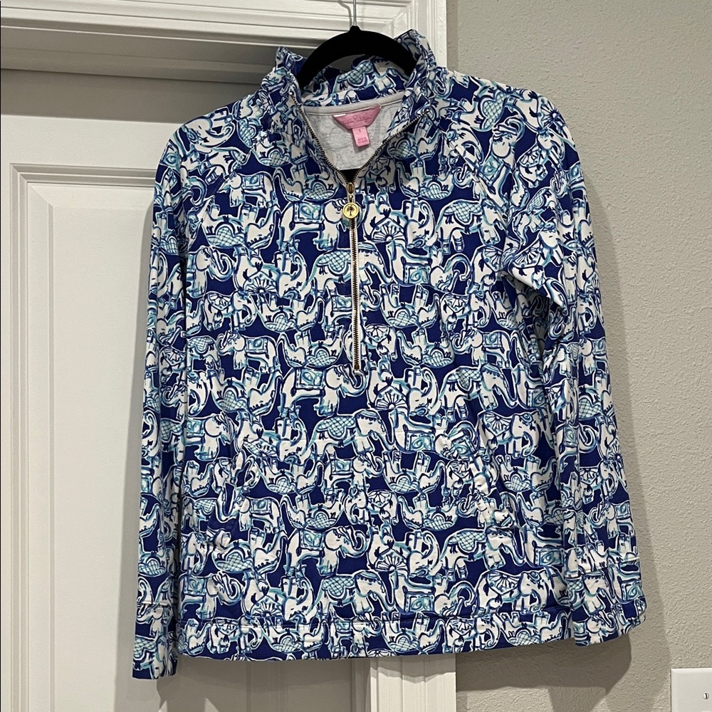 Lilly Pulitzer quarter zip Pullover